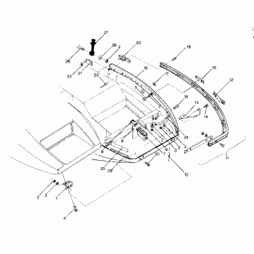 BUMPER AND HINGE Star and Sprint E/S (4915431543004A)
