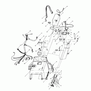 CONSOLE AND ELECTRICAL Star and Sprint E/S (4915431543005A)