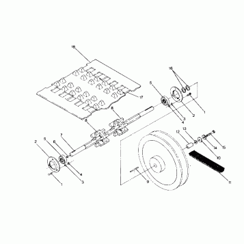 DRIVE TRAIN Star and Sprint E/S (4915431543012A)