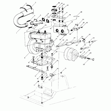 ENGINE MOUNTING Sprint E/S (4915431543017A)