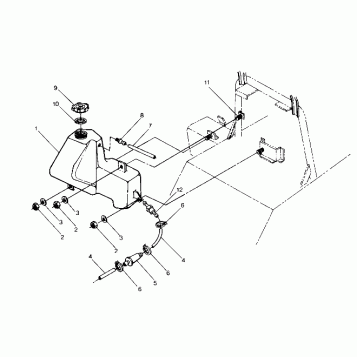 OlL TANK Star and Sprint E/S (4915431543019A)
