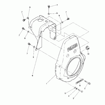 BLOWER HOUSING   Star (4915431543029A)