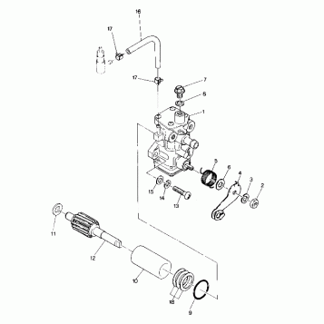 OIL PUMP Star (4915431543033A)