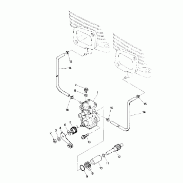 OIL PUMP Sprint E/S (4915431543034A)