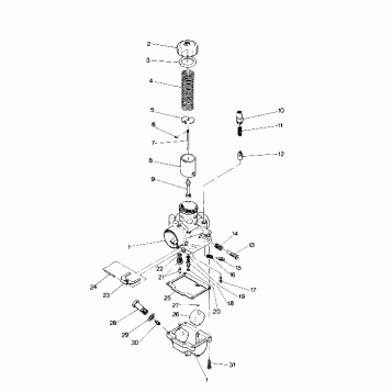 CARBURETOR Sprint E/S (4915431543036A)