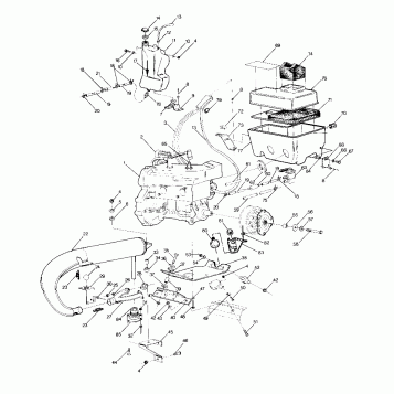 ENGINE MOUNTING Trail (4915441544017A)