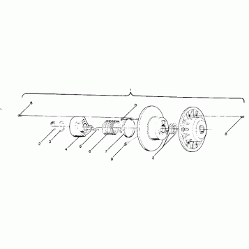 DRIVEN CLUTCH Trail (4915441544020A)