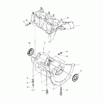 CRANKCASE Trail (4915441544023A)