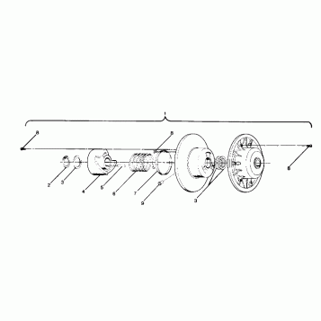 DRIVEN CLUTCH Sport and Sport GT (4915451545020A)