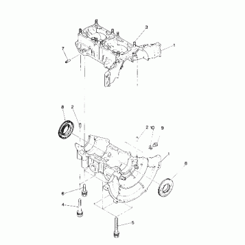 CRANKCASE Sport and Sport GT (4915451545023A)