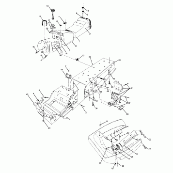 CHASSIS AND SEAT Sport GT Updated 10/88 (4915451545031A)