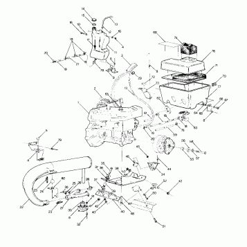 ENGINE MOUNTING Supertrak (4915871587015A)