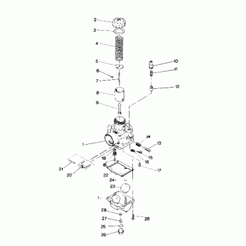 CARBURETOR Supertrak (4915871587028A)