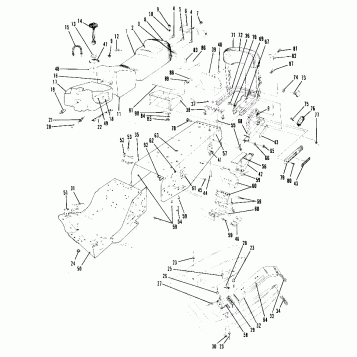 CHASSIS AND SEAT All Swedish Indy Models (4916051605003A)