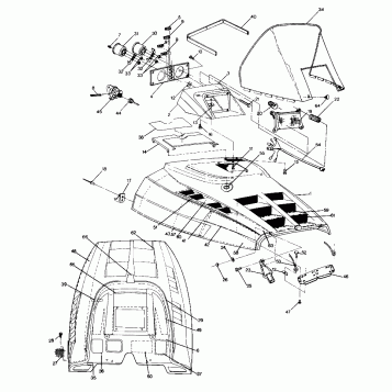 HOOD 400 Updated 2/90 (4916781678003A)