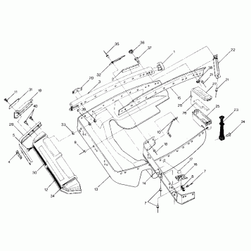 NOSE PAN 400 Updated 2/90 (4916781678005A)