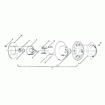 DRIVEN CLUTCH 400 (4916781678011A)
