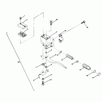 MASTER CYLINDER ASSEMBLY 400 (4916781678020A)