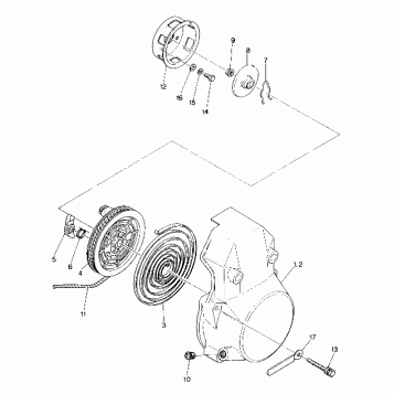 RECOIL STARTER  400 (4916781678027A)