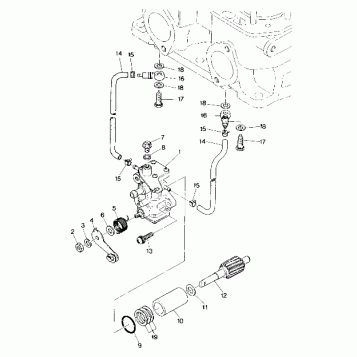 OIL PUMP 400 (4916781678029A)