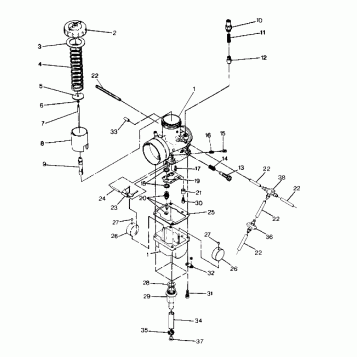 CARBURETOR 500 and 500 Classic (4916791679031A)