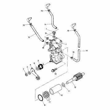 OIL  PUMP 650 (4916801680029A)