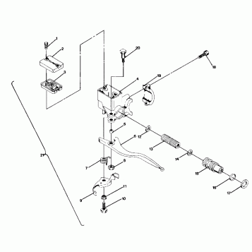 MASTER CYLINDER ASSEMBLY 650 (491680168020A)