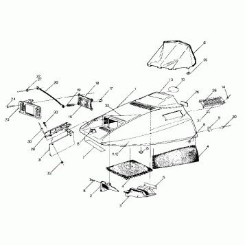 HOOD Star and Sprint ES Updated 2/90 (4916811681005A)