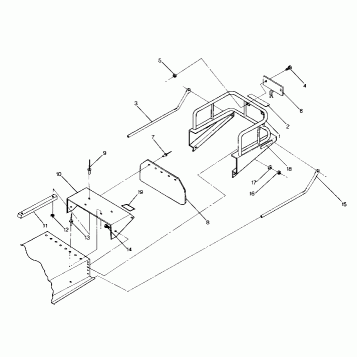 TUNNEL EXTENSION RACK StarTrak (4916811681007A)