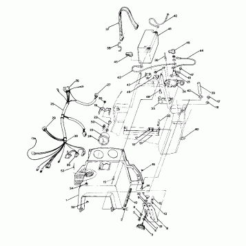 CONSOLE AND ELECTRICAL Star, Sprint ES and StarTrak Updated 2/90 (4916811681009A)