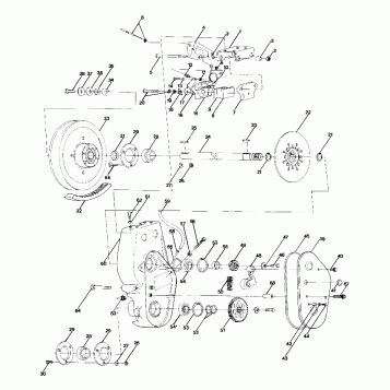 BRAKE AND CHAINCASE StarTrak Updated 2/90 (4916811681019A)