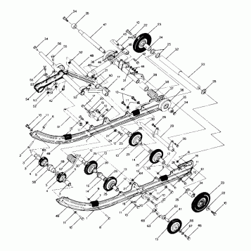 SUSPENSION Star and Sprint ES Updated 2/90 (4916811681021A)