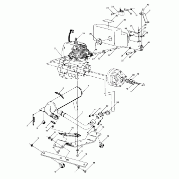 ENGINE MOUNTING StarTrak (4916811681029A)