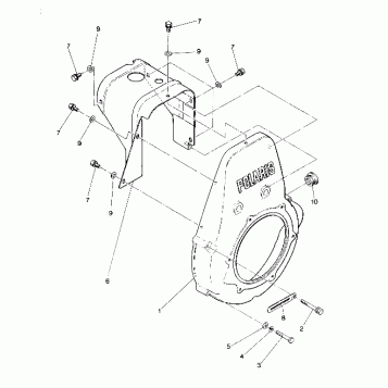BLOWER HOUSING Star and StarTrak (4916811681041A)