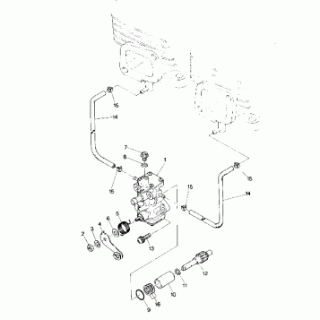 OIL PUMP Sprint ES (4916811681046A)
