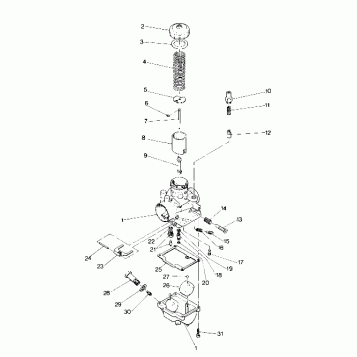 CARBURETOR Star and StarTrak (4916811681047A)