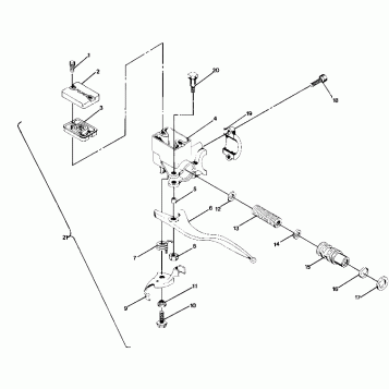 MASTER CYLINDER ASSEMBLY Sport and Sport GT (4916821682026A)