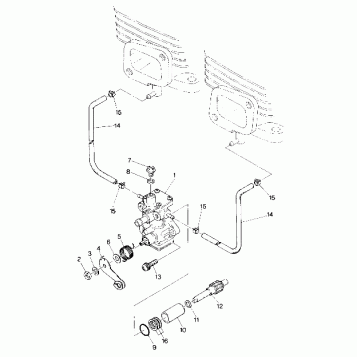 OIL PUMP Sport and Sport GT (4916821682034A)