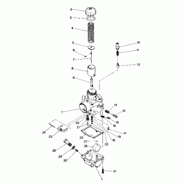 CARBURETOR Sport and Sport GT (4916821682036A)