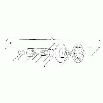 DRIVEN CLUTCH Trail (4916831683020A)