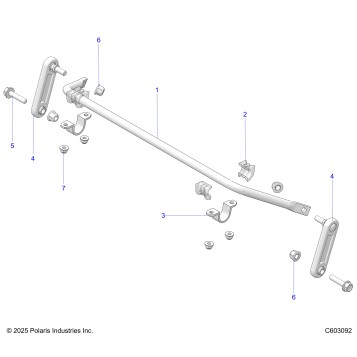SUSPENSION, SWAY BAR - S26TKL9BS (C603092)