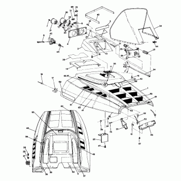 HOOD SuperTrak (4917131713003A)
