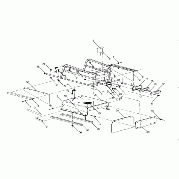 RACK AND TUNNEL EXTENSION SuperTrak Updated 2/90 (4917131713019A)