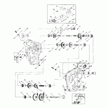 BRAKE AND CHAINCASE SuperTrak (491713171311A)
