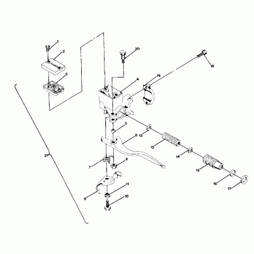 MASTER CYLINDER ASSEMBLY SuperTrak (491713171320A)