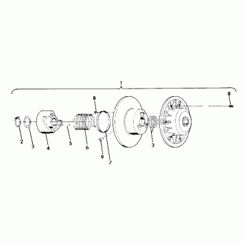 DRIVEN CLUTCH (4917871787011A)