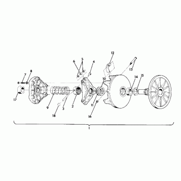 DRIVE CLUTCH (4917871787012A)