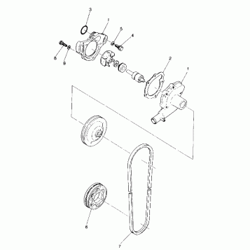 WATER PUMP (4917871787028A)