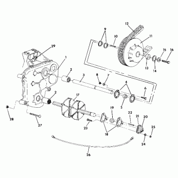 TRACK AND DRIVE SHAFT (4917871787032A)