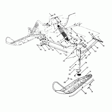 Front Suspension And Ski (4918391839007A)